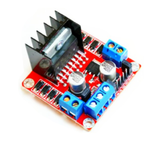 L298N Voltaj Regülatörlü Çift Motor Sürücü