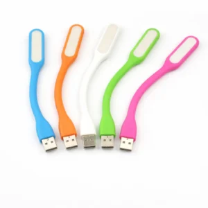 5V Mavi USB Mini LED Okuma Işığı Esnek Laptop Lambası