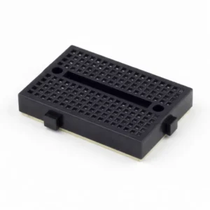 Siyah 170 Nokta Mini Yapışkanlı Breadboard 47x35mm