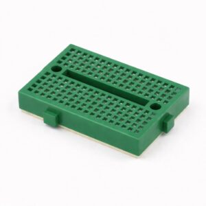 Yeşil 170 Nokta Mini Yapışkanlı Breadboard 47x35mm Prototipleme Kartı