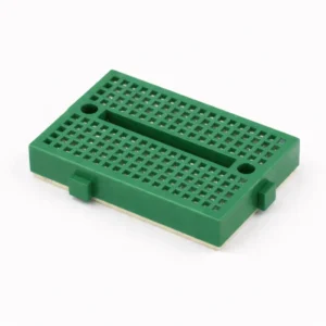 Yeşil 170 Nokta Mini Yapışkanlı Breadboard 47x35mm Prototipleme Kartı