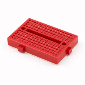 Kırmızı 170 Nokta Mini Yapışkanlı Breadboard 47x35mm Lehimsiz Kart