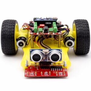 DuoBot Çizgi İzleyen ve Engelden Kaçan Montajlı Arduino Robot