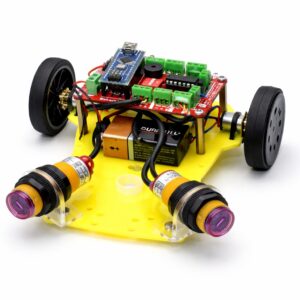 Prex Arduino Nano Engelden Kaçan Robot Kiti Demonte