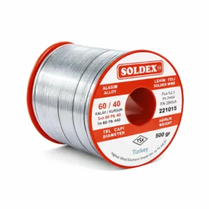 Soldex 0.50mm 500g 60/40 Lehim Teli Hassas PCB Montajı İçin
