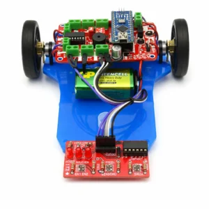 Arduino Nano Tabanlı Çigor Çizgi İzleyen Robot Kiti Demonte