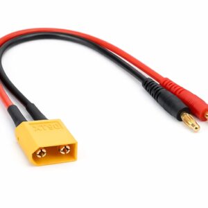 XT90 - 4.0mm Banana Şarj Kablosu 20cm 14AWG