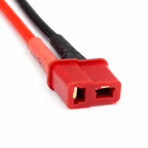 Deans T-Plug Dişi LiPo Pil Şarj Kablosu 15cm 12AWG