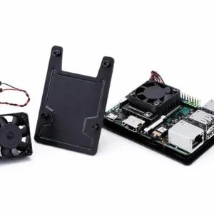ASUS Tinker Board Koruma Seti Fanlı Alt Tabanlı Kasa