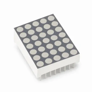 5x7 Ortak Anot Dot Matrix LED Display 3mm Kırmızı