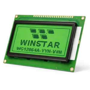 128x64 Grafik LCD Ekran Yeşil WG12864A-YYH-V 5V