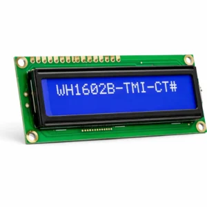 2x16 Mavi LCD Ekran WH1602B-TMI-CT