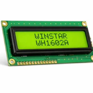 2x16 Yeşil LCD Ekran WH1602A-YYH-CTK010