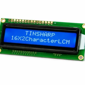 2x16 Sol Üst Mavi Karakter LCD Ekran TC1602B