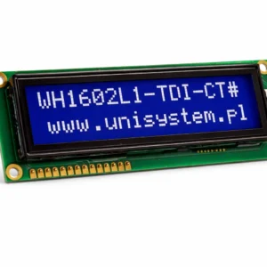 2x16 Geniş Mavi Karakter LCD Ekran WH1602L1-TMI-CT