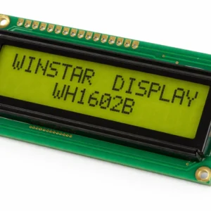 2x16 Yeşil LCD Ekran WH1602B-YYH-ETK