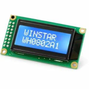 2x8 Mavi Karakter LCD Ekran WH0802A1-TMI-ET