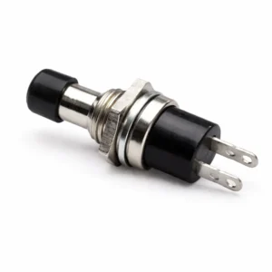 DC177 Siyah Anlık Push Buton 250VAC 0.5A