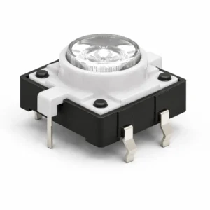 12x12 beyaz LED ışıklı tact switch