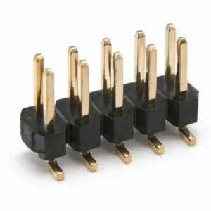 1.27mm 2x5 Çift Sıra Erkek Pin Header 90 Derece Konnektör