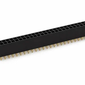 2.54mm 2x40 Çift Sıra Dişi Pin Header 180 Derece Konnektör