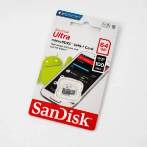 SanDisk Ultra 64GB MicroSDXC UHS-I Hafıza Kartı 100MB/s