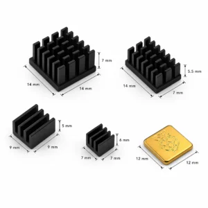 Raspberry Pi 4 Soğutucu Kiti 5 Parça