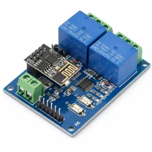 ESP-01 Wi-Fi 5V Çift Röle Modülü
