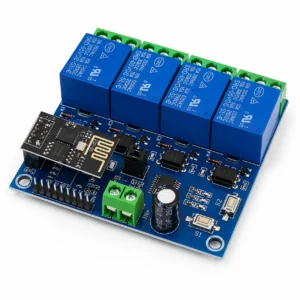 ESP-01 Wi-Fi 12V Dört Röle Modülü