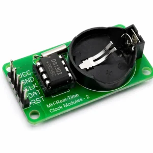 DS1302 Pil Destekli RTC Saat Modülü