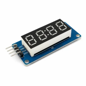 TM1637 Mavi 4 Haneli 7 Segment LED Gösterge