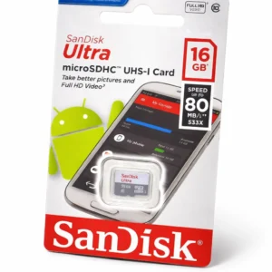 SanDisk Ultra 16GB 80MB/s UHS-I microSDHC Kart